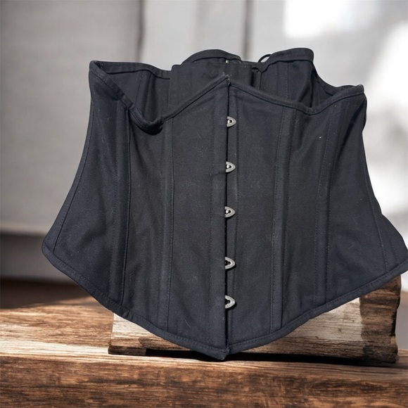Black Corset Orchard Cinched Corset Waist Trainer Professional Corset 28
